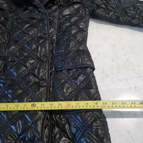 🧥COCO&TASHI BLACK PUFFER LONG COAT - Picture 11 of 12